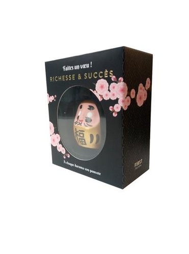 Coffret Richesse & succès. A chaque daruma son pouvoir. Faites un voeu !