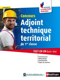 Concours Adjoint technique territorial de 1re classe