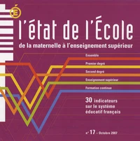 30 indicateurs sur le système éducatif français
