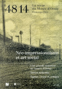  RMN - 48/14 La revue du Musée d'Orsay N° 12, Printemps 2001 : Néo-impressionnisme et art social.