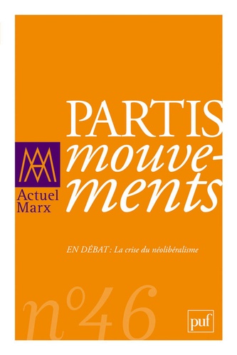 Daniel Bensaïd et Claire Villiers - Actuel Marx N° 46, 2e semestre 2 : Partis/mouvements.