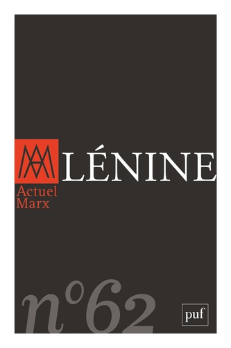  PUF - Actuel Marx N° 62, deuxième semestre 2017 : Lénine.