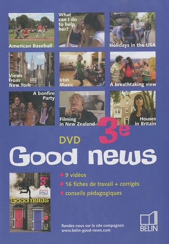 Jacqueline Quéniart - Anglais 3e Good news - DVD.