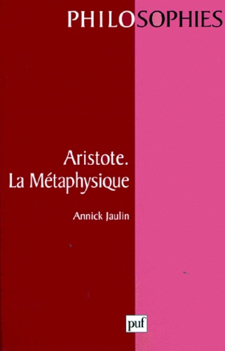 Aristote, la "Métaphysique"