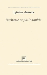 Barbarie et philosophie