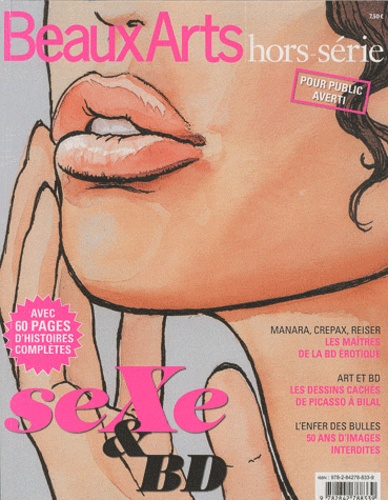 Vincent Bernière - Beaux Arts Magazine Hors-série : Sexe & BD.