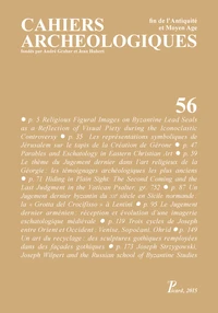 Cahiers archéologiques N° 56