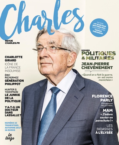 Arnaud Viviant - Revue Charles N° 23, Automne 2017 : Politiques et militaires.
