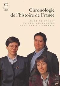 Thérèse Charmasson et Anne-Marie Lelorrain - Chronologie de l'histoire de France.
