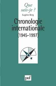 Chronologie internationale