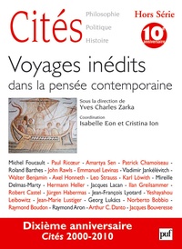 Yves Charles Zarka - Cités Hors Série : Voyages inédits dans la pensée contemporaine.