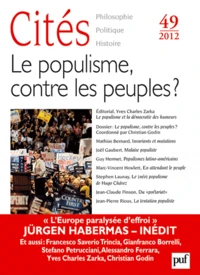 Le populisme, contre les peuples ?