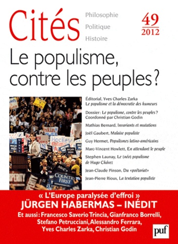 Christian Godin - Cités N° 49/2012 : Le populisme, contre les peuples ?.