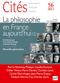 La philosophie en France aujourd'hui