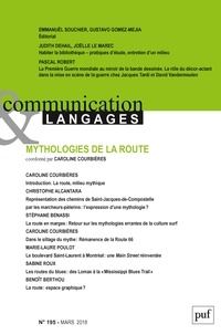 Caroline Courbières - Communication et Langages N° 195, mars 2018 : .