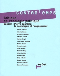  Textuel - ContreTemps N° 4 mai 2002 : Critique de l'écologie politique.
