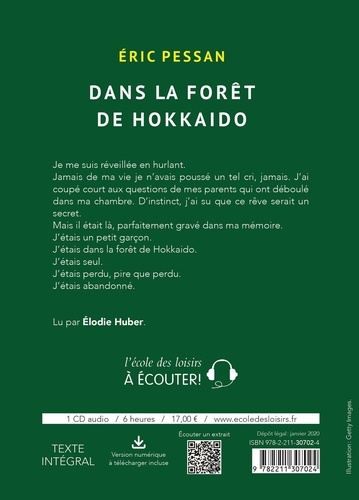 Dans la forêt de Hokkaido  avec 1 CD audio MP3