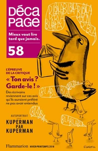 L'épreuve de la critique