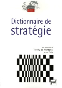 Thierry de Montbrial et Jean Klein - Dictionnaire de stratégie.