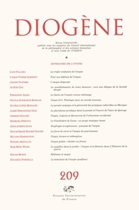 Fernando Aínsa et Gianni Vattimo - Diogène N° 209, Janvier-Mars : Approches de l'utopie.