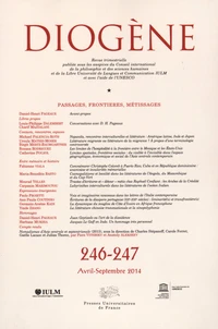 Passages, frontières, métissages