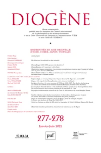 Diogène N° 277, 2022