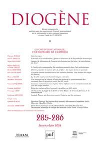 Diogène N° 285, 2024