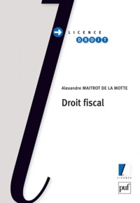 Alexandre Maitrot de la Motte - Droit fiscal.
