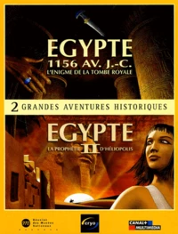 Egypte Coffret : Egypte 1156 av. j.-C., l'énigme de la tombe royale. Egypte II, la prophétie d'Héliopolis. 2 CD-ROM