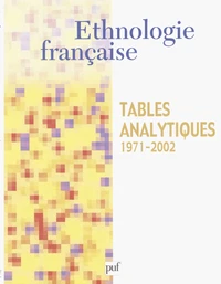 Ehtnologie française.