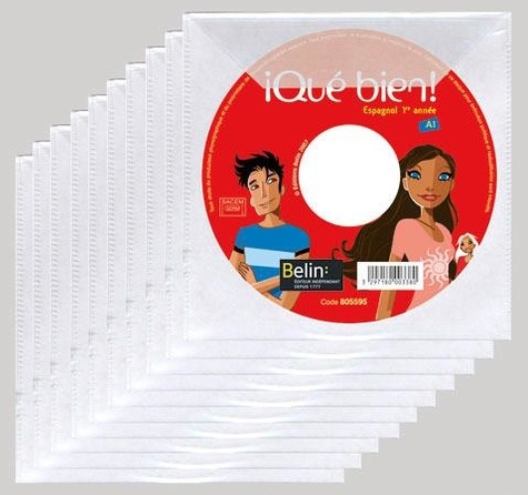  Montaigu - Espagnol 1re année Qué bien! - Pack 10 CD audio.