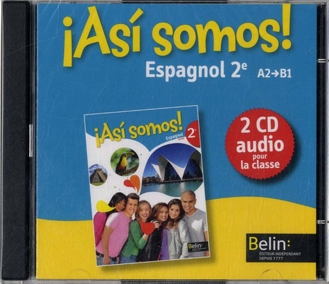 Jean-Patrick Mazoyer - Espagnol 2e A2-B1 Así somos!. 2 CD audio
