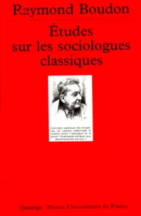 Études sur les sociologues classiques Tome 1