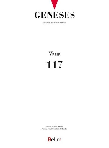 Genèses N° 117 Varia
