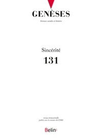 Genèses N° 131, juillet 2023
