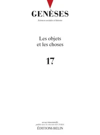 Les objets et les choses
