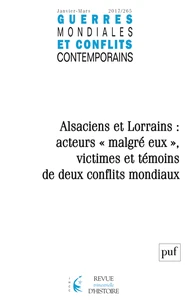 Guerres mondiales et conflits contemporains N° 265