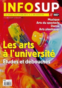  ONISEP - Infosup N° 211 Septembre-Oct : Les arts à l'université - Etudes et débouchés.