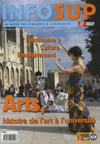 ONISEP - Infosup N° 225 ; janvier-fév : Patrimoine, Culture, Enseignement, Arts, histoire de l'art à l'université.