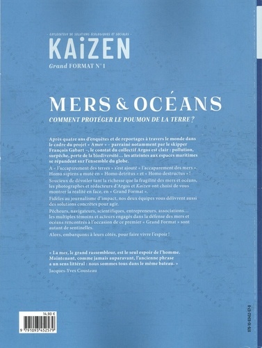 Kaizen N° 1 Hors-série Grand format Mers & océans. Comment protéger  le poumon de la Terre ?