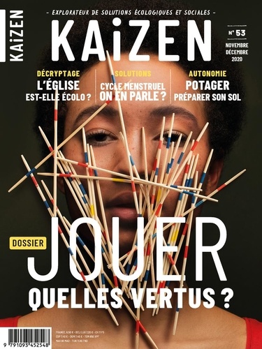Pascal Greboval - Kaizen N° 53, novembre-décembre 2020 : Jouer - Quelles vertus ?.