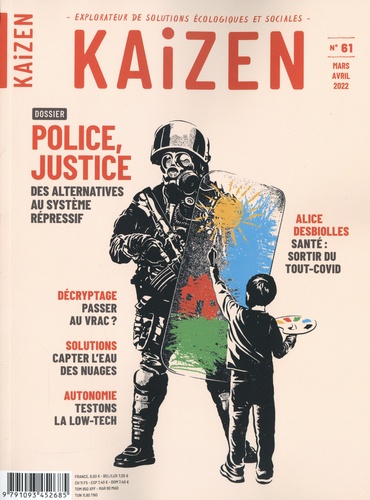 Pascal Greboval - Kaizen N° 61, mars-avril 2022 : Police, justice - Des alternatives au système répressif.