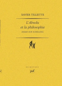 L'Absolu et la philosophie