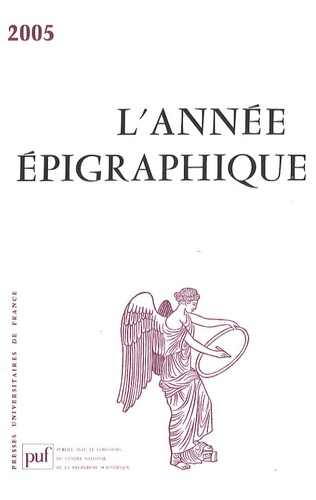 Mireille Corbier - L'Année épigraphique 2005.