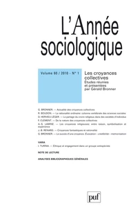 Les croyances collectives