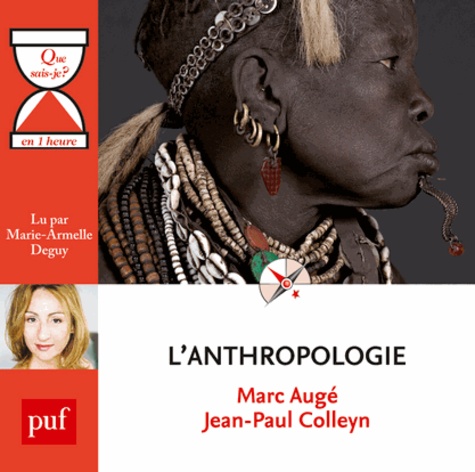 L'anthropologie  avec 1 CD audio