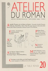 Anatole France, je ris donc je doute
