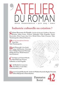 Industrie culturelle ou création ?