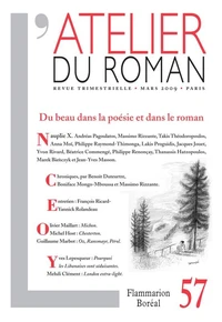 Du beau dans la poésie et dans le roman