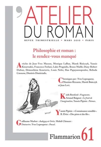 L'atelier du roman N° 61, Mars 2010
